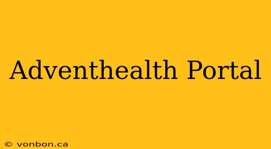 Adventhealth Portal