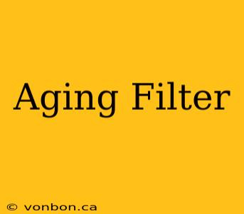 Aging Filter