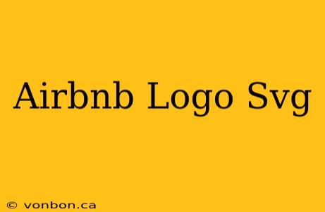 Airbnb Logo Svg