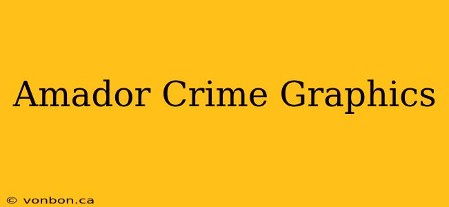 Amador Crime Graphics