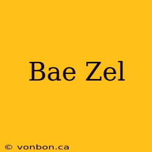 Bae Zel