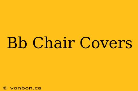 Bb Chair Covers