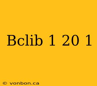 Bclib 1 20 1