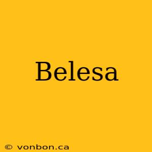 Belesa