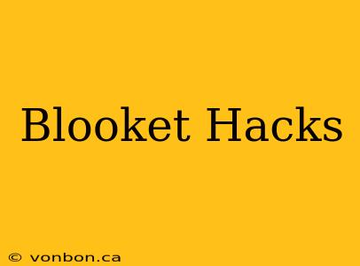 Blooket Hacks