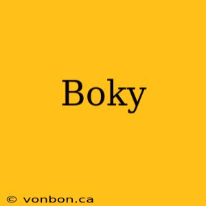 Boky