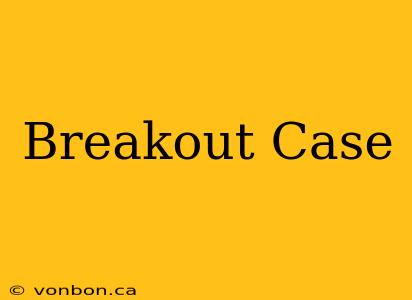 Breakout Case