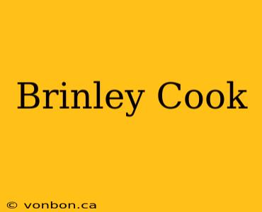 Brinley Cook