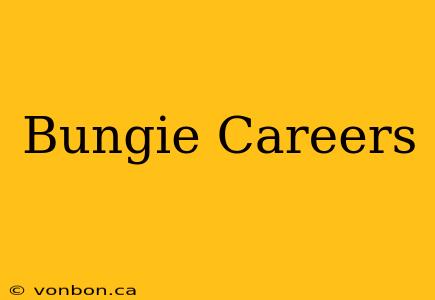 Bungie Careers