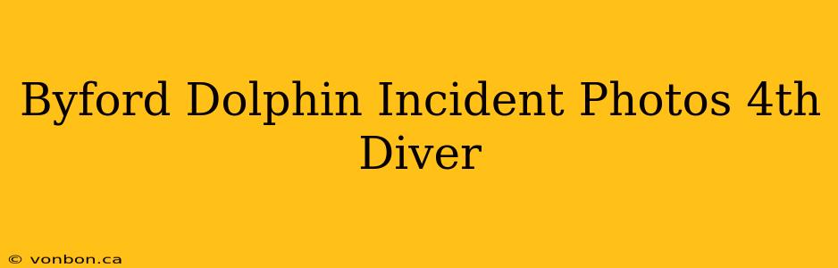 Byford Dolphin Incident Photos 4th Diver