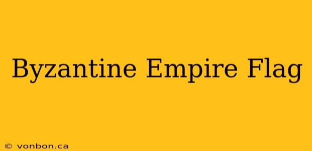 Byzantine Empire Flag