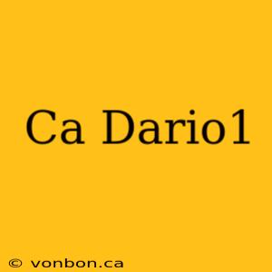 Ca Dario1