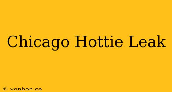 Chicago Hottie Leak