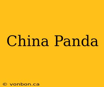 China Panda