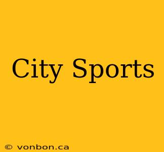 City Sports