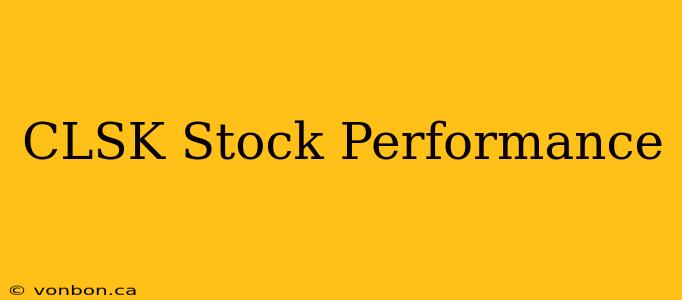 CLSK Stock Performance