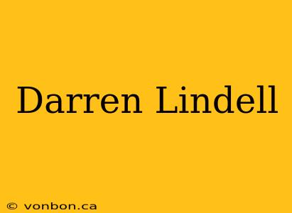 Darren Lindell