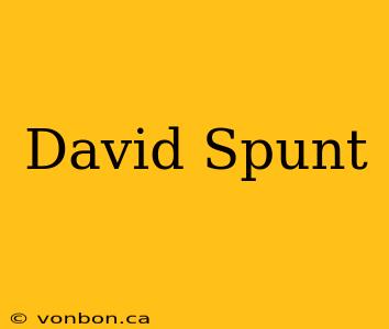 David Spunt