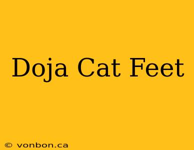 Doja Cat Feet