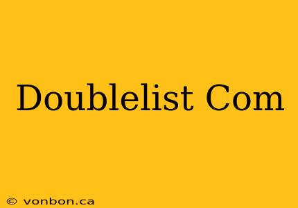 Doublelist Com