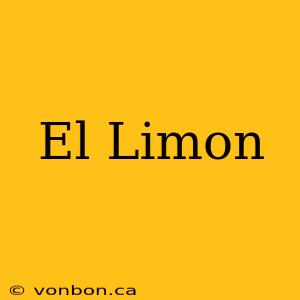 El Limon