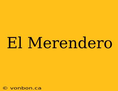 El Merendero