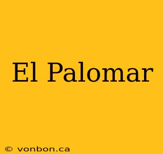 El Palomar