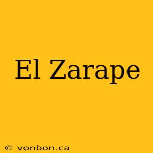 El Zarape