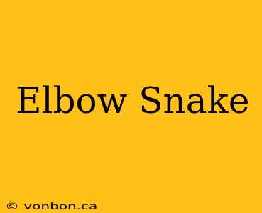 Elbow Snake