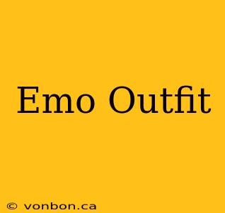 Emo Outfit