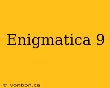 Enigmatica 9