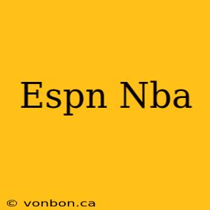 Espn Nba