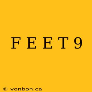 F E E T 9