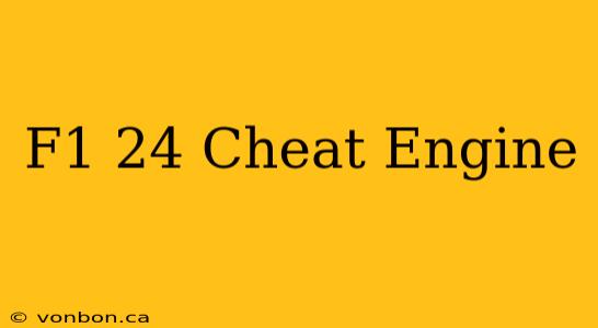 F1 24 Cheat Engine