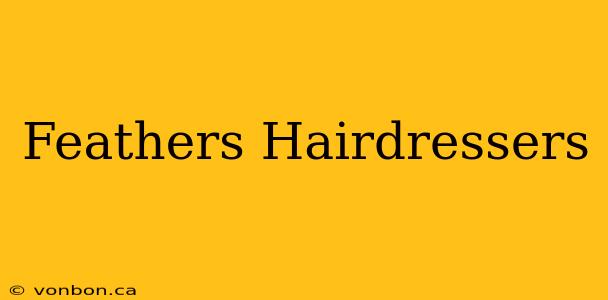 Feathers Hairdressers