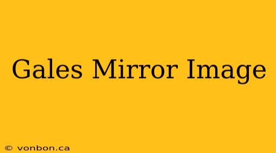 Gales Mirror Image