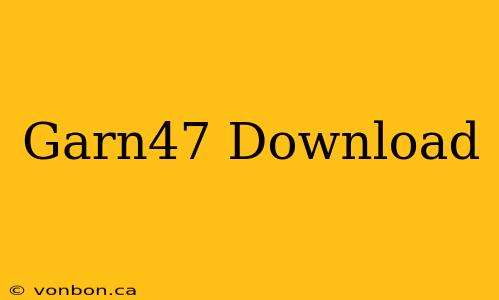 Garn47 Download