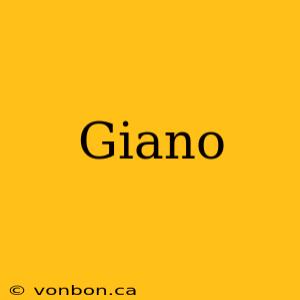 Giano