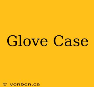 Glove Case