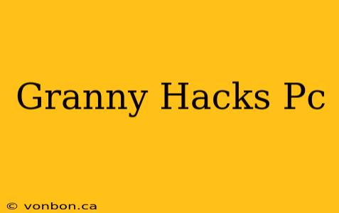 Granny Hacks Pc