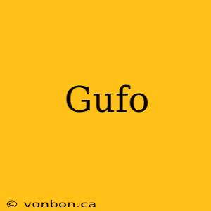 Gufo