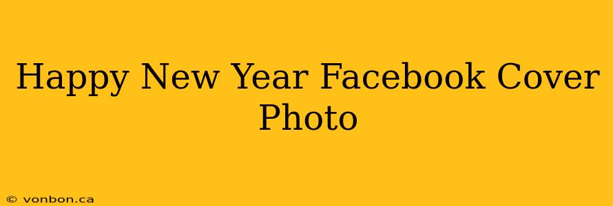 Happy New Year Facebook Cover Photo