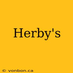 Herby's