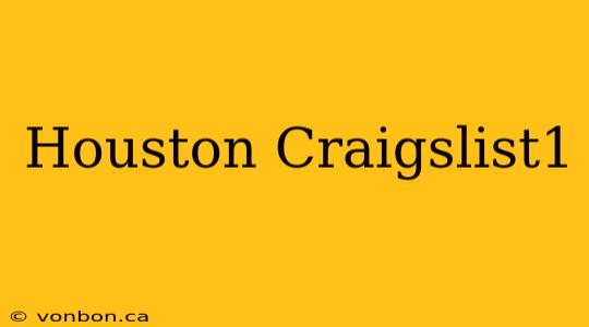 Houston Craigslist1