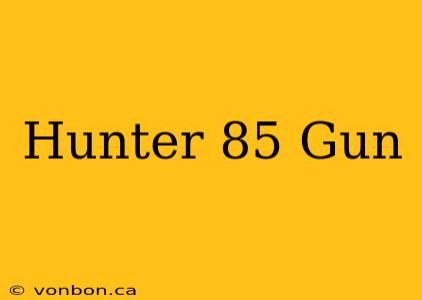 Hunter 85 Gun