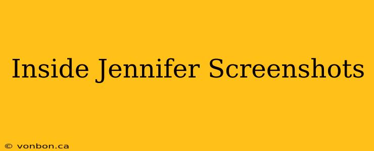 Inside Jennifer Screenshots