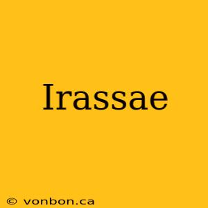 Irassae