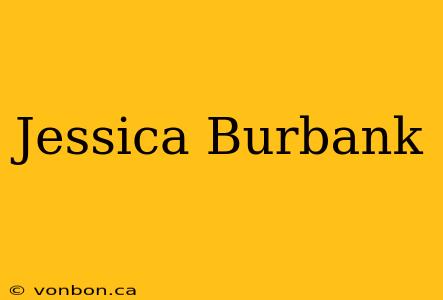 Jessica Burbank