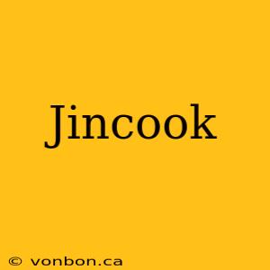 Jincook