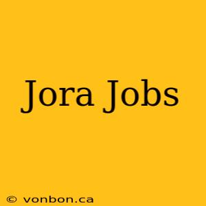 Jora Jobs